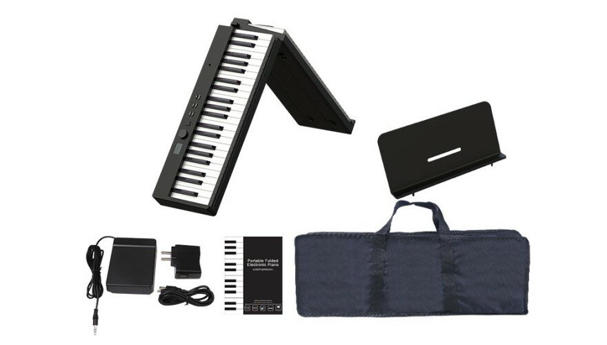 Цифровое пианино Xiaomi Portable Folded Electronic Piano (PJ88C) Black