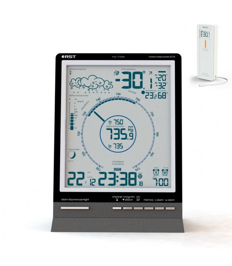 Метеостанция цифровая Rst - фото №5