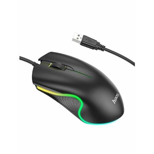 Мышь проводная GM19 Enjoy черный 48400₽