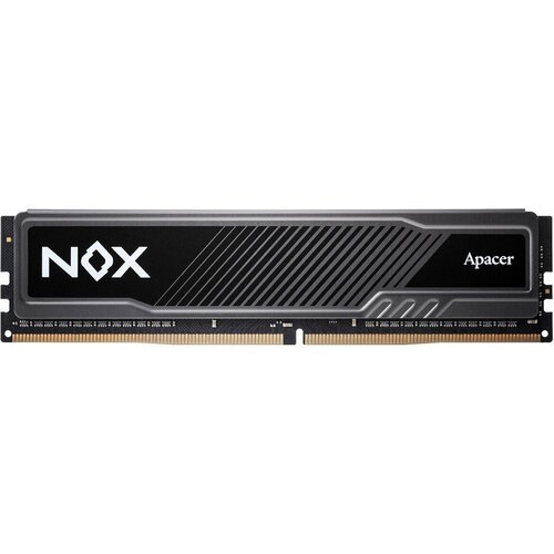 Оперативная память для компьютера Apacer NOX DIMM 8Gb DDR4 3200 MHz AH4U08G32C28YMBAA-1 305000₽