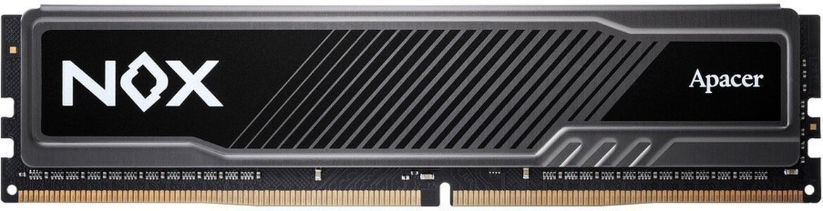 Оперативная память для компьютера Apacer NOX DIMM 8Gb DDR4 3200 MHz AH4U08G32C28YMBAA-1