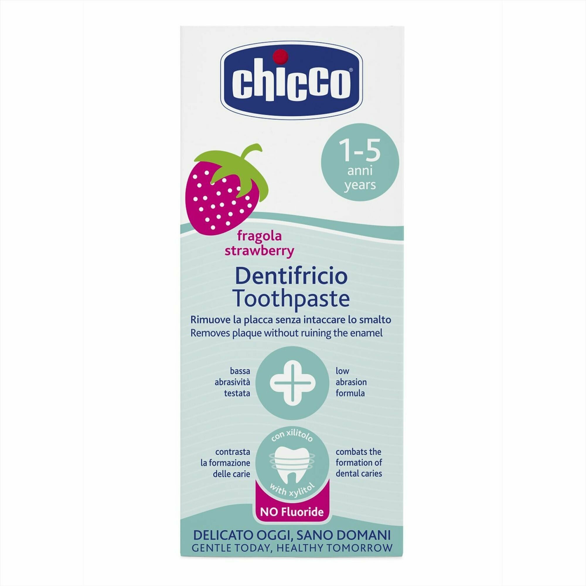 Зубная паста Chicco, детская клубника, 50 мл - фото №18