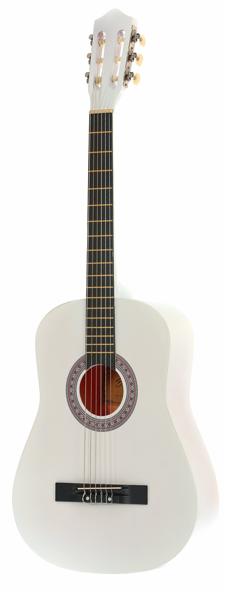 Классическая гитара Belucci BC3825 WH (7/8, 38"), матовая, белая