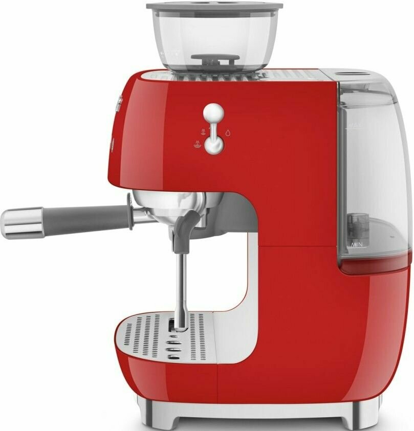 Кофемашина-эспрессо SMEG EGF03RDEU, красная, официальная гарантия — фото 1