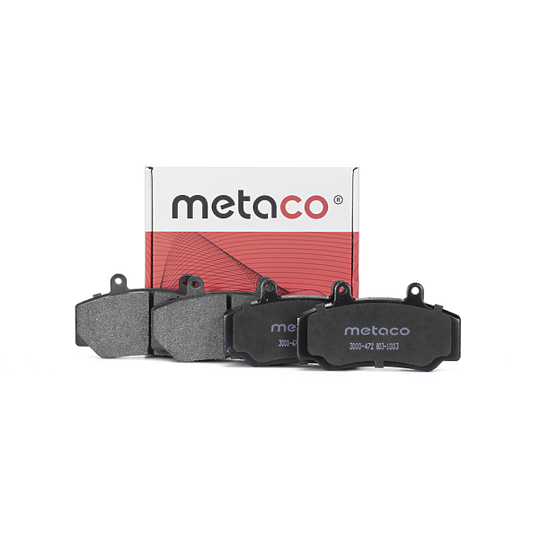 METACO 3000-472 (2711794 / 2711828 / 2717064) колодки тормозные передние к-кт Volvo (Вольво) 940 (1990-1994) Volvo (Вольво)