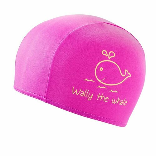 фото Шапочка для плавания лайкровая детская fashy polyester kids printed cap
