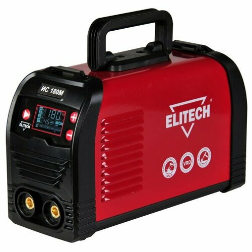 Сварочный аппарат ELITECH ИС 180М инвертор электродуговая сварка ис 160а 4 2кг 3 8 квт 16 3а пв 60% панельная розетка 25 dekado