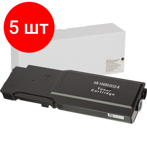 Комплект 5 штук, Картридж лазерный Retech 106R03532 чер. пов. емк. для Xerox C400/C405