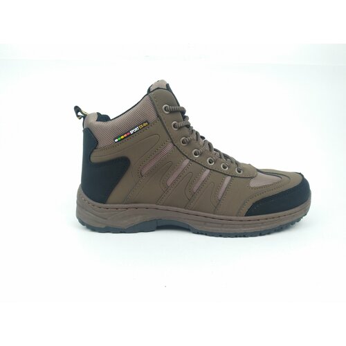 фото Кроссовки ex-tim, полнота 6, размер 41, черный, коричневый