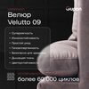 Фото #3 Угловой диван-кровать Enzo Corne 380 Велюр, цвет Velutto 12, беспружинный, 380х240х85, в гостинную, зал, офис, на кухню