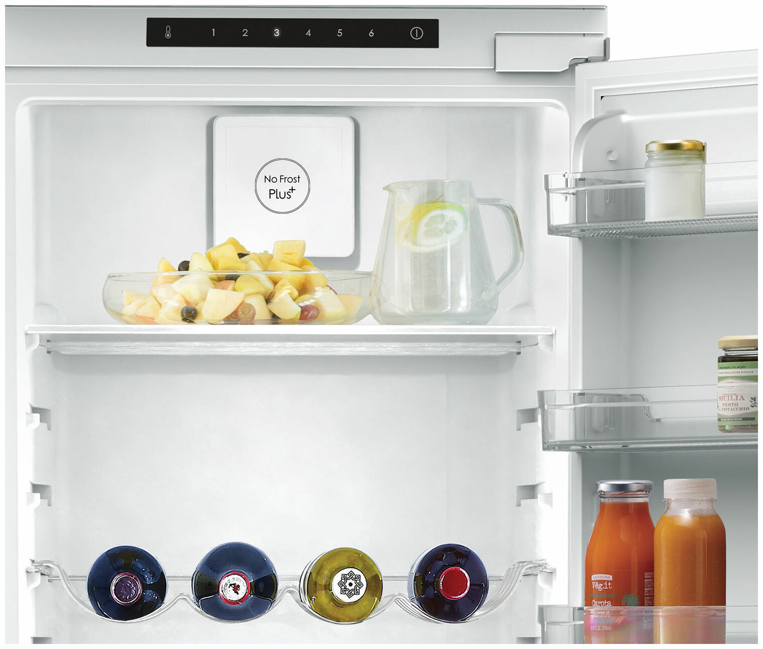 Встраиваемый двухкамерный холодильник Candy BCBF 192 F