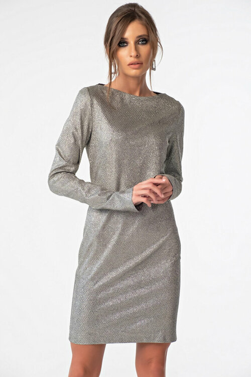 Платье FLY, размер 40, серый