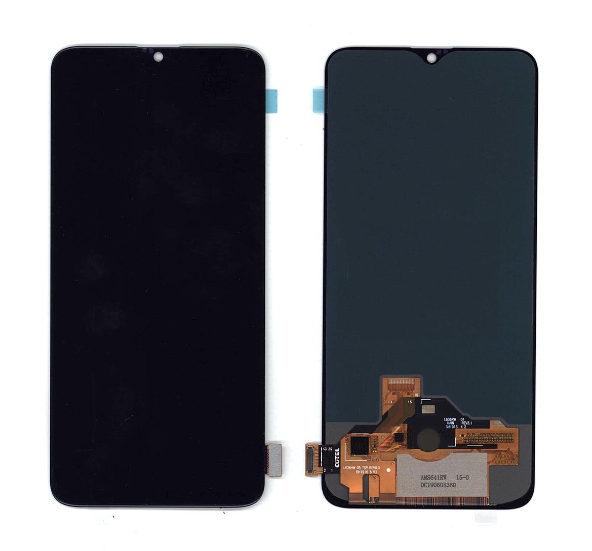 Модуль (матрица + тачскрин) для OnePlus 6T (OLED) черный