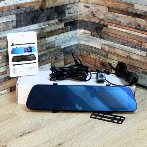 Видеорегистратор - зеркало Pioneer с камерой заднего вида 260000₽