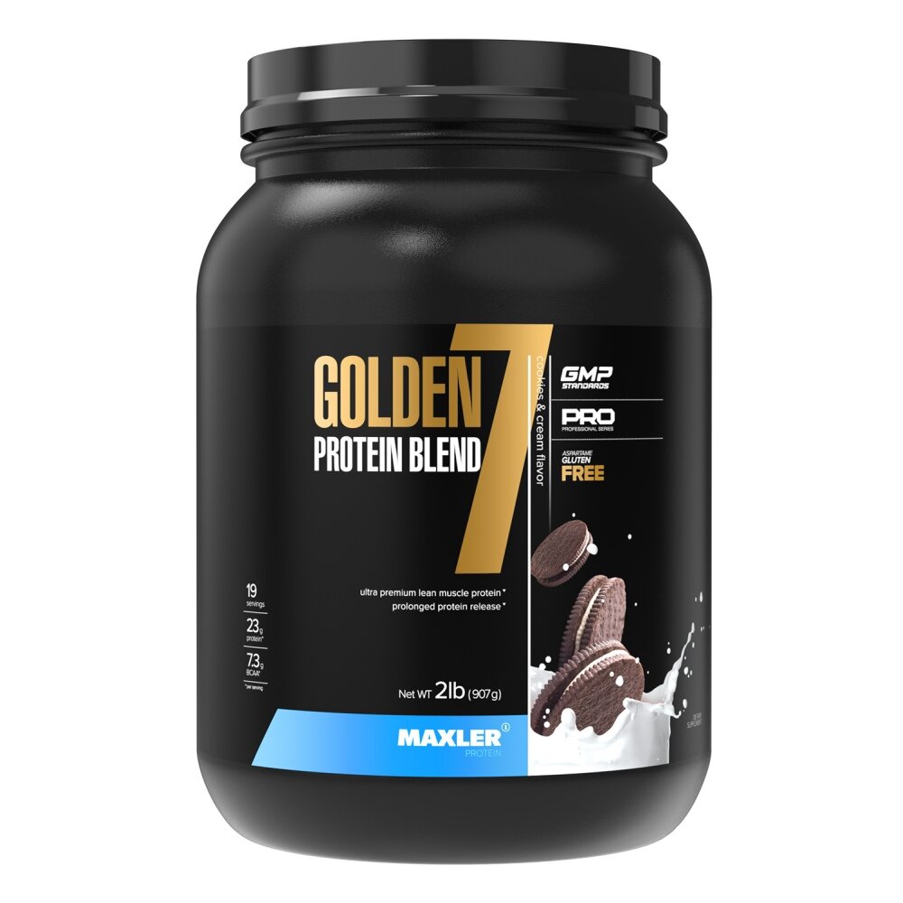 Golden 7 Protein Blend, 907 г, Vanilla / Ваниль
