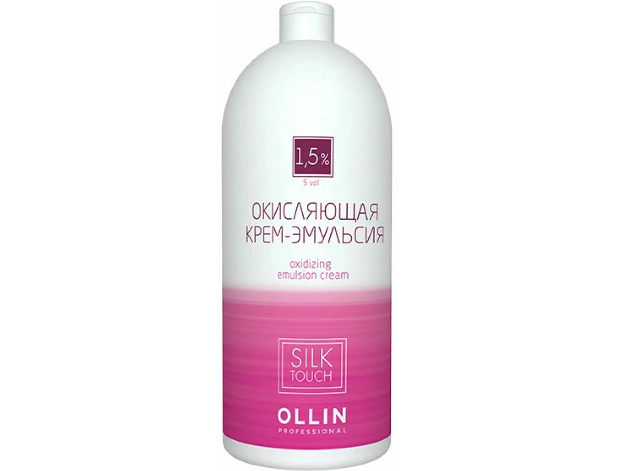 Ollin Professional Окисляющая крем-эмульсия Silk Touch 1.5% 5vol, 1000 мл