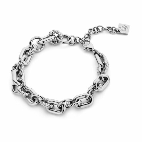 фото Браслет-цепочка cerruti 1881 chiara, 1 шт., размер m, серебряный