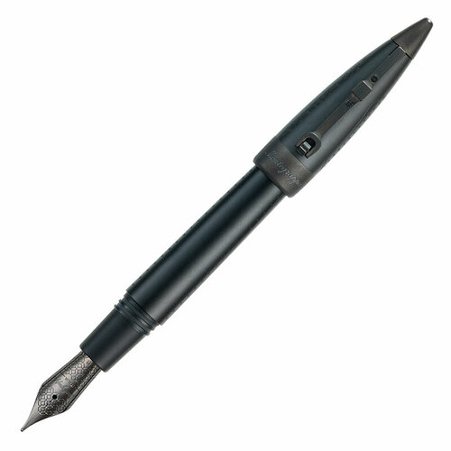 Перьевая ручка Montegrappa Aviator All-Black Flying Ace Edition F. Артикул AVIA-BK-FP-F