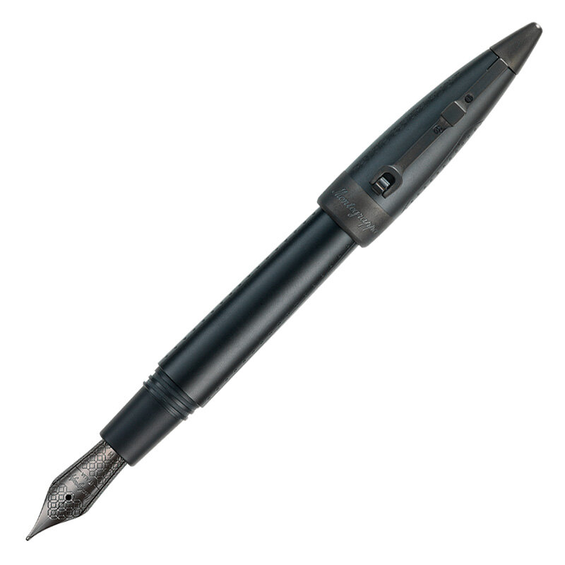 Перьевая ручка Montegrappa Aviator All-Black Flying Ace Edition M. Артикул AVIA-BK-FP-M