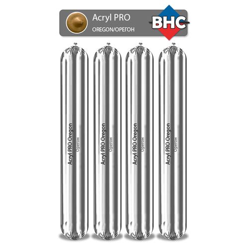 Акриловый герметик BHC ACRYL PRO OREGON 600 ML