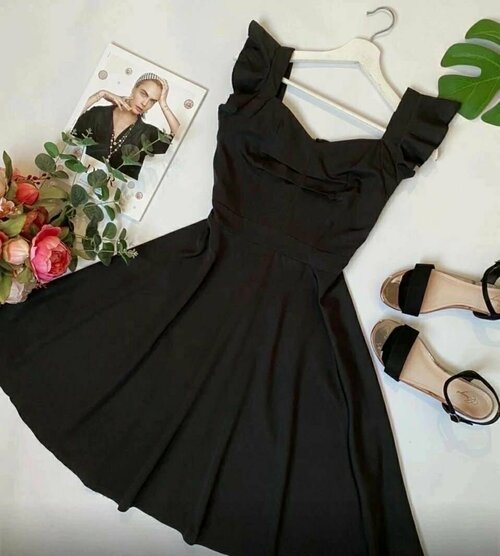 Платье размер 42, черный