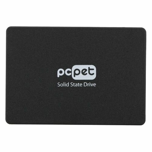 SSD накопитель PC PET PCPS256G2 256ГБ, 2.5", SATA III, SATA, oem