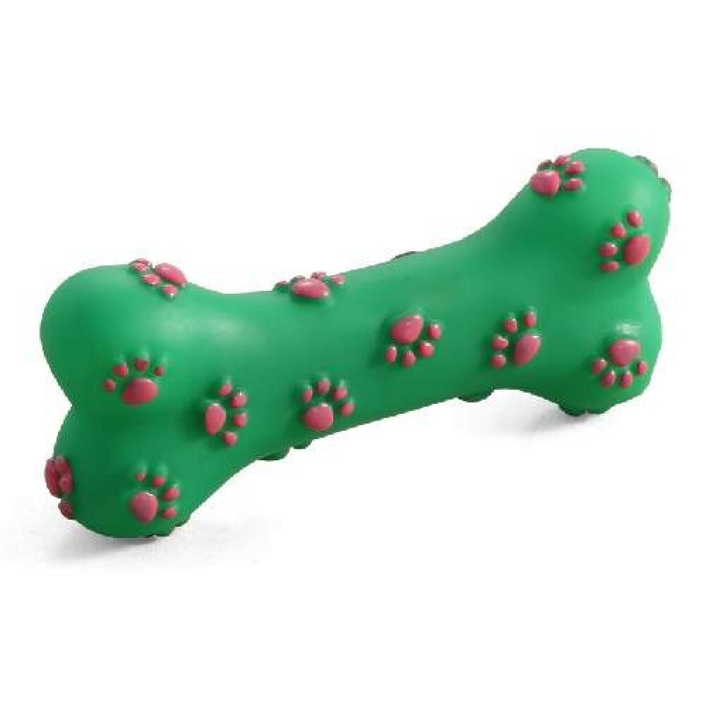 Triol игрушка "Кость с лапками" для собак (150 мм) - фото №4