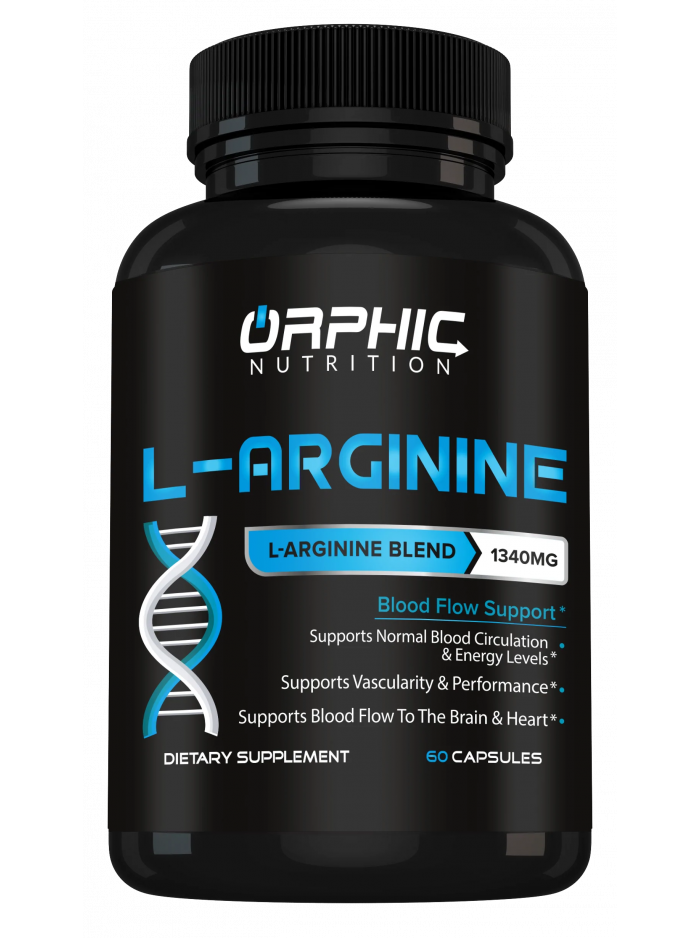 Л-аргинин Orphic Nutrition Аргинин L-Arginine 60 капс