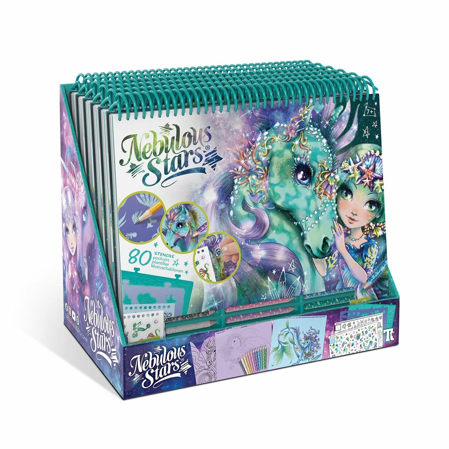 Раскраска для девочек Nebulous Stars 11372_NSDA - фото №12