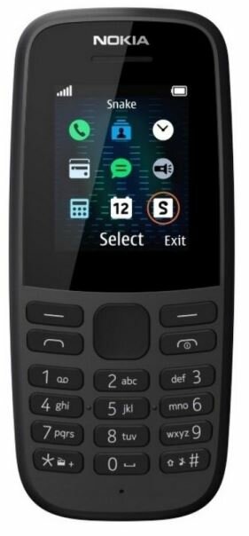 NOKIA 105 SS Black 16KIGB01A13