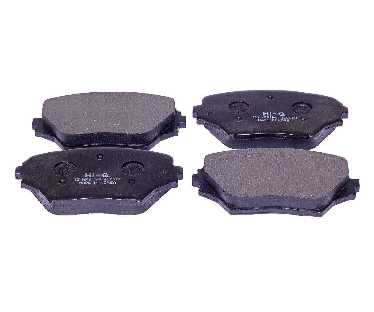 Колодки тормозные TOYOTA Rav 4 (00-) передние (4шт.) SANGSIN