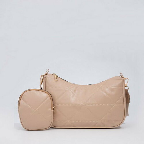 фото Сумка багет сима-ленд, бежевый, желтый сима-лэнд