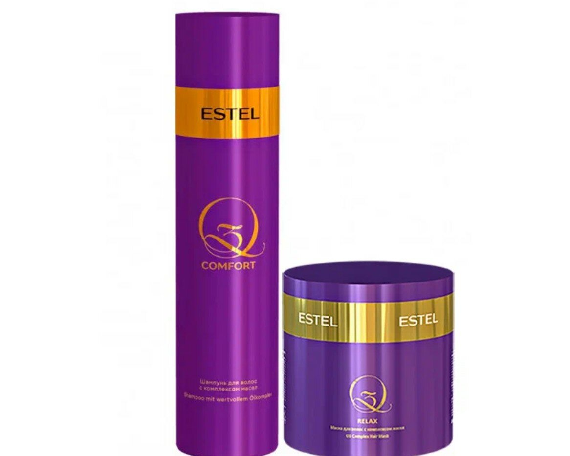 Набор ESTEL / Шампунь Q3 Comfort 250 мл + Маска для волос с комплексом масел Q3 RELAX 300 мл