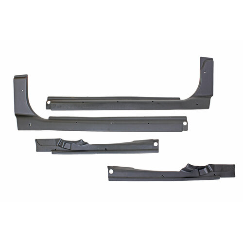 Накладка порога ВАЗ-2110 комплект 4шт Мастер-м 738₽