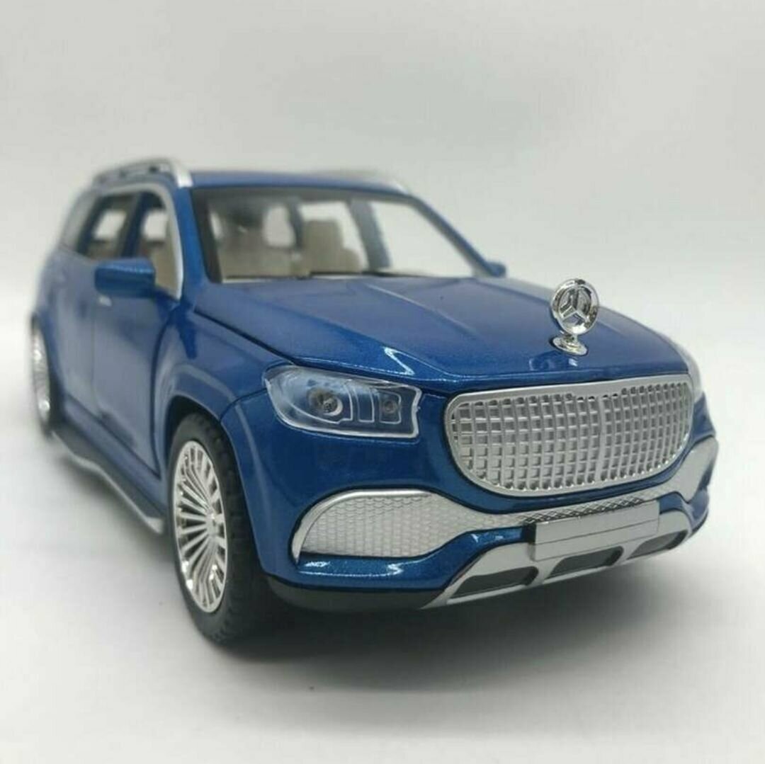 Коллекционная машинка металлическая Mercedes-Benz GLS 600 / Мерседес С-класс для детей