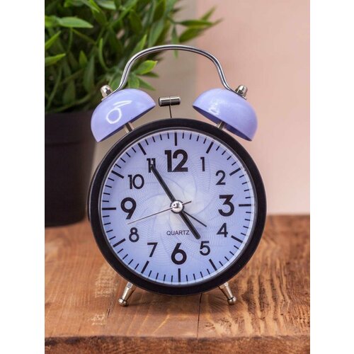 Часы настольные с будильником Multicolor violet