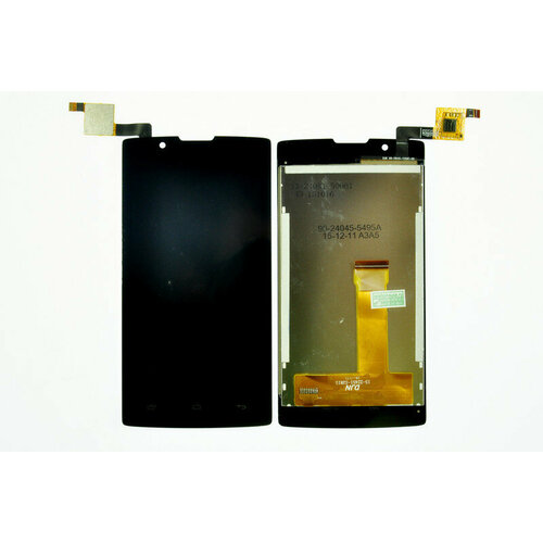 Дисплей (LCD) для FLY FS401+Touchscreen black дисплей lcd для fly iq4514 touchscreen black