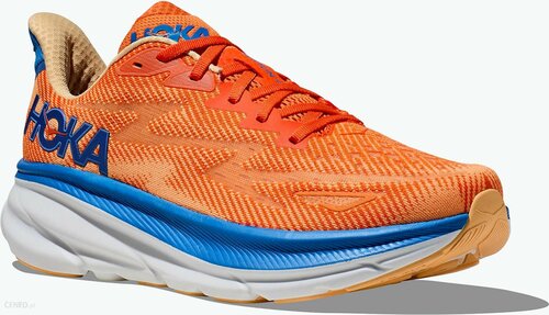 Кроссовки HOKA, полнота D, размер US7.5D/UK7/EU40 2/3/JPN25.5, оранжевый, синий