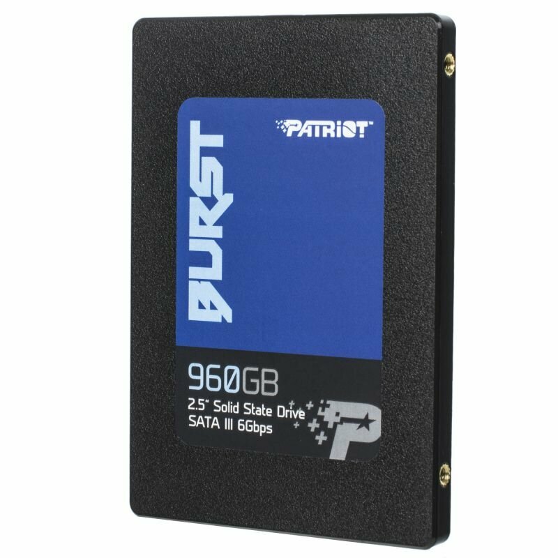 SSD накопитель PATRIOT Burst Elite 960ГБ, 2.5", SATA III - фото №13