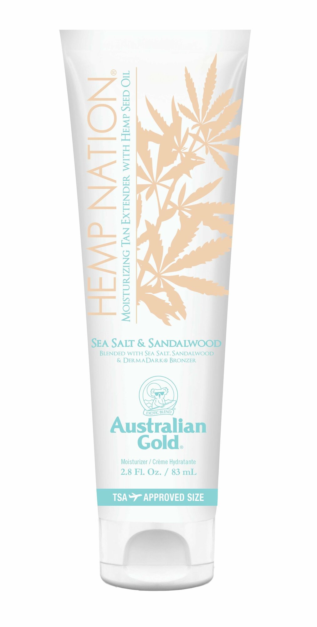 Australian Gold Hemp Nation Sea Salt & Sandalwood, 83 мл питательный лосьон для тела