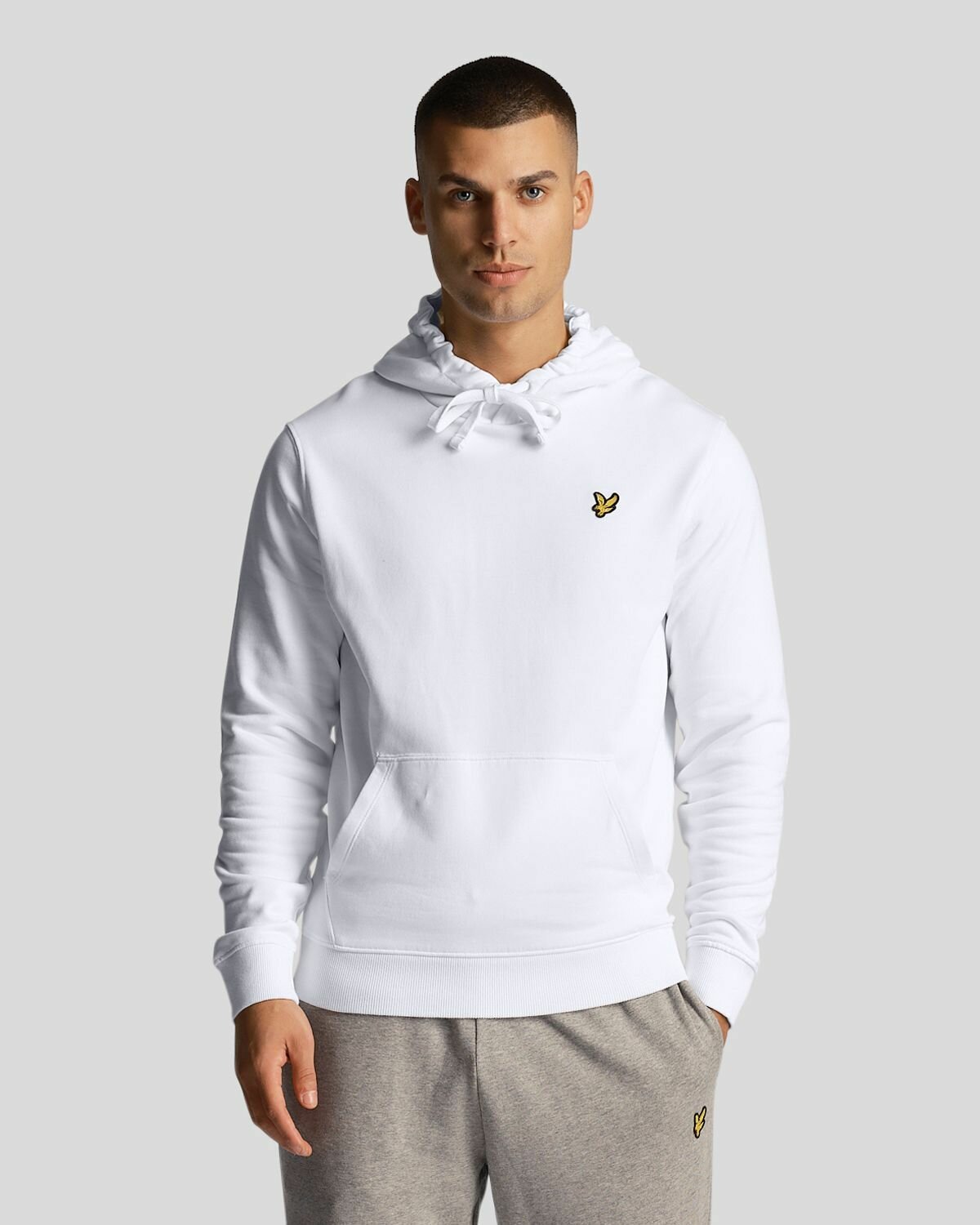 Худи Lyle & Scott Pullover Hoodie, размер XXL, , white — фото 1