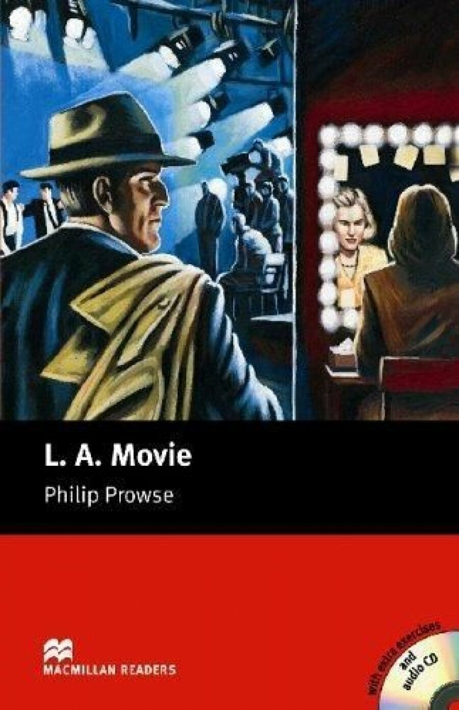 Книга Macmillan readers: Level Upper-Intermediate 2200 words L.A. Movie (with Audio CD) - фото №1