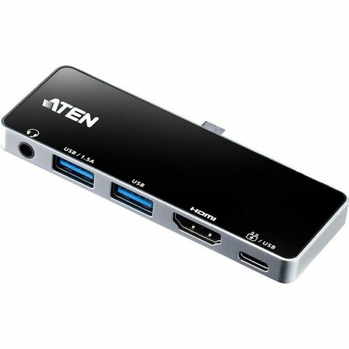 Док-станция ATEN (UH3238) док станция aten usb c travel dock with power pass through uh3238 at