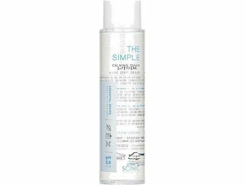 Успокаивающий тоник для чувствительной кожи SCINIC The Simple Calming Toner