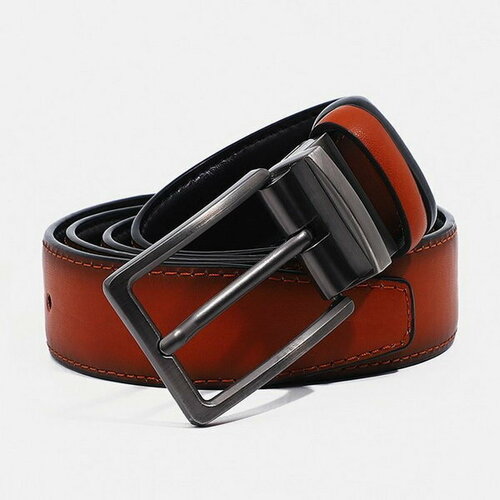 фото Ремень сима-ленд, размер 115, коричневый сима-лэнд