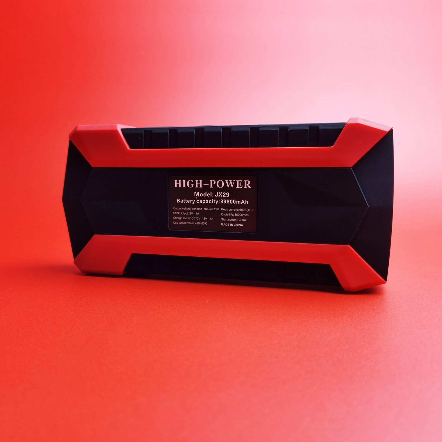 Мощное пусковое зарядное устройство для автомобилей. 4 USB + Power bank + Led фонарь. Пуско-зарядное устройство. — фото 5