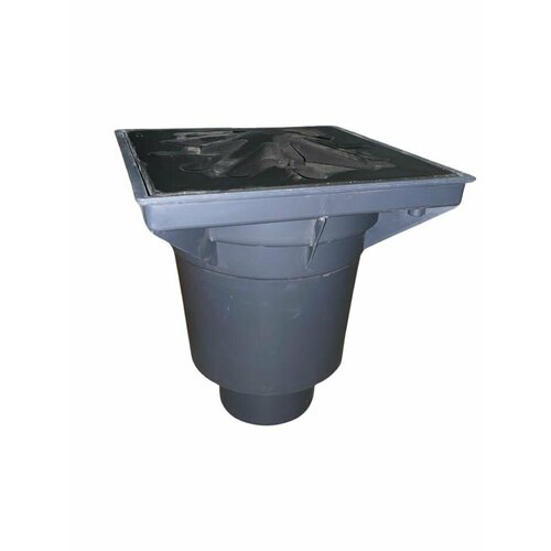 Дворовый трап серии Perfekt DN110 вертикальный 260х260мм/226х226мм