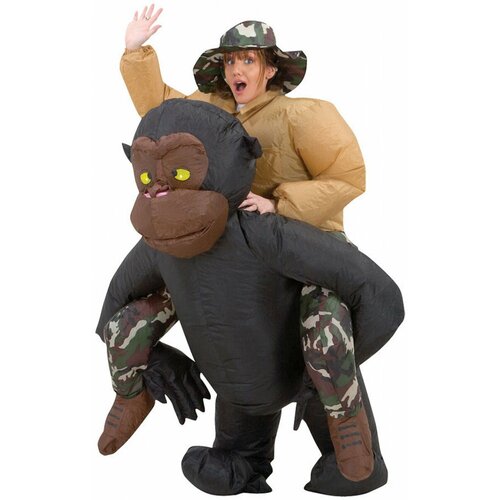 Костюм надувной маскарадный Наездник Верхом на обезьяне (Неси меня) костюм надувной маскарадный наездник на льве