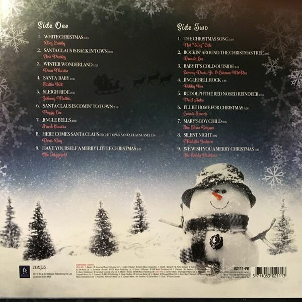 Виниловая пластинка Christmas Hits (LP) Мистерия звука - фото №3