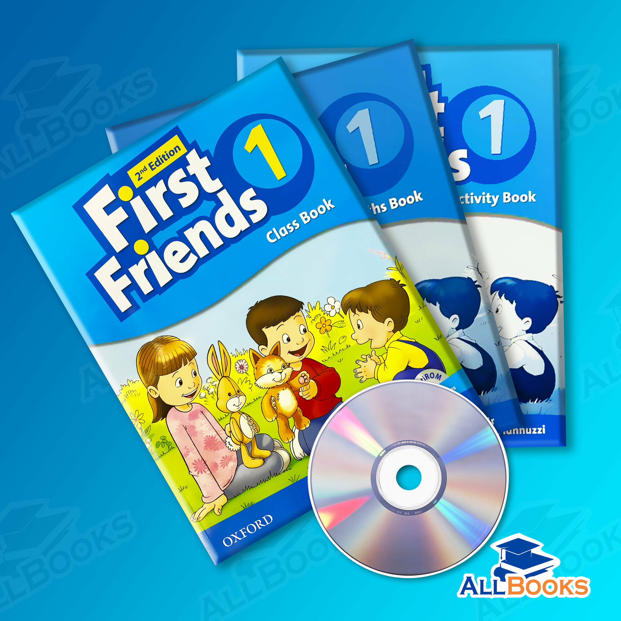 Книга First Friends 1 (Second Edition) Classbook and multiROM Pack - фото №2